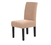 Housses de chaise extensibles, Les housses de chaise salle à manger extensibles comportent des protections antidérapantes en tissu Parsons for la réception du bureau salon(Khaki)