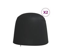 Housses de Chaise Ouf Double 2pcs, Couvertures de Chaise Suspendues, Bâches de Chaise à Ouf Jardin, Moderne, 210x80x45/75cm Tissu Oxford 420D 3203391