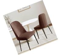 Housses de Chaise Salle à Manger 1/2/4/6 pièces Extensible et Douce Universel Couverture de Chaise Moderne Housse de Protection pour Cuisine Restaurant Hôtel(J,2PCS)