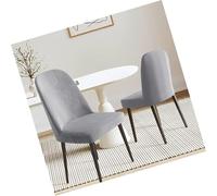 Housses de Chaise Salle à Manger 1/2/4/6 pièces Extensible et Douce Universel Couverture de Chaise Moderne Housse de Protection pour Cuisine Restaurant Hôtel(M,6PCS)