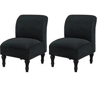 Housses de Chaise sans Accoudoirs en Velours Extensible Housse de Fauteuil Relax Couverture de Canapé Elastique Protection de Fauteuil pour Decoration Salon Bureau (Color : G, Size : 2PCS)