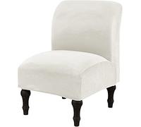 Housses de Chaise sans Accoudoirs en Velours Extensible Housse de Fauteuil Relax Couverture de Canapé Elastique Protection de Fauteuil pour Decoration Salon Bureau (Color : A, Size : 1PC)
