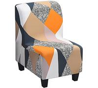 Housses de Chaise sans accoudoirs Extensible Housses de Fauteuil sans Accoudoir Élastique Housse Protecion de Chaise Fauteuil Couvre Sofa Lavable (Color : G, Size : 1pc)