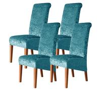 Housses de chaises de Salle à Manger Extensibles pour chaises de Salle à Manger à Dossier Haut