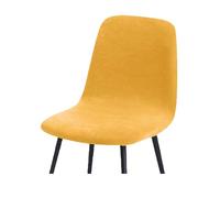 Housses de Chaises Scandinave Housses de Chaises Salle à Manger Couvre de Chaises Incurvée La Couleur d'or Lot de 2