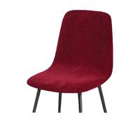 Housses de Chaises Scandinave Housses de Chaises Salle à Manger Couvre de Chaises Incurvée Vin Rouge Lot de 2