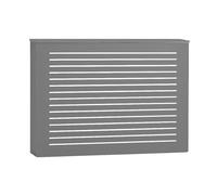 Housses de chauffage en MDF pour radiateurs, armoire chauffante avec étagère de rangement supérieure, étagère de radiateur