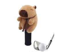 Housses de club de golf - Protection en peluche animale douce, ensemble numéroté 3 5 manches de club de golf pour hommes et femmes, tee-shirts, marqueur de balle, sports d'équipe, jeu de plein air, ca