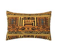 Housses de Coussin 30x50 cm Housse Coussin Ethnique Lot de 2, Afrique Coussin Canape Coussin Decoratif Rectangulaire Coussin Canapé Double Face Housses Coussin pour Maison Jardin Decoration Salo,Q637
