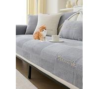 Housses de Coussin 45 X 45 Cm,Taies d'oreiller Décoratives en Velours Lait,Housse de Coussin 45 X 45 Cm avec Fermeture Éclair Invisible pour Canapé-Lit,Salon,Chambre À Coucher,Taie d'oreiller Gri