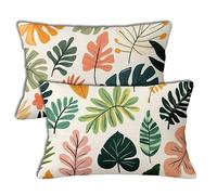 Housses de Coussin 50x90 cm Couleur Coussin Canape Usine Coussins Décoratifs Rectangulaire Taies D'oreillers Lot de 2 Canapé Lin Taie Oreiller pour Chambre Chaise Lit Decoration Maison Cadeau h-169