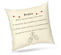 Housses De Coussin,Cadeau Frere Anniversaire,Cadeau Homme Noel,Cadeau Frere Original,Cadeau Grand Frere,Cadeau Pour Son Frère,Cadeau Frère,Idee Cadeau Homme Original,Cadeau Homme,Idee Cadeau Homme