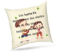 Housses De Coussin,Cadeau Soeur,Cadeau Soeur Noel,Cadeau Grande Soeur,Cadeau Anniversaire Soeur,Cadeau Cousine,Cadeau Pour Soeur,Cadeau Pour Ma Soeur,Cadeau Soeur De Coeur,Cadeau Pour Sa Soeur