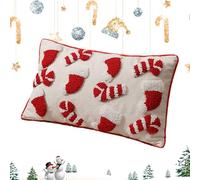 Housses De Coussin De Noël - Velours, Housse De Coussin Tridimensionnelle, Design Polyvalent | Oreillers Lombaires De Vacances, Taie D'oreiller Décorative De Noël Pour Chambre D'enfant, Chambre À Couc