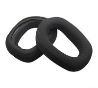 Housses de coussin de rechange et bandeau pour casque Logitech G435 G335, mousse à mémoire de forme, maille douce et respirante, légère, 11 g, facile à installer, noir (A)