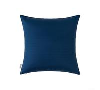 Housses de coussin imperméables pour coussins avec fermeture éclair invisible et tissu à eau pour intérieur et extérieur, y compris les terrasses, les jardins et les espaces de vie (cyan)