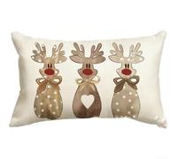 Housses de coussin lombaire fantaisistes de Noël pour répandre de la joie dans votre maison pendant la saison (9)