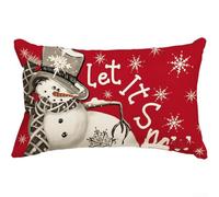 Housses de coussin lombaire fantaisistes de Noël pour répandre de la joie dans votre maison pendant la saison (21)