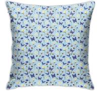 Housses De Coussin Modernes Abeilles De Printemps Botanique Volante Camomilles Papillons Renaissance Pensée De La Nature Housses De Coussin De Décoration Intérieure 45 Cm * 45 Cm