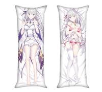 Housses de Coussin pour Re:Zero - Starting Life in Another World, Taie d'oreiller Anime Double Face Respirante et Douce pour la Peau Taie d'oreiller à Fermeture éclair,7-150 * 50CM