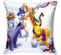 Housses De Coussin Winnie L'ourson, Coussins Décoratifs Carrés, Jolies Taies D'oreiller Pour Canapé, Salon, Canapé-Lit, 45,7 X 45,7 Cm