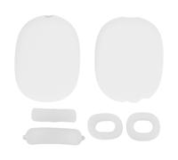 Housses de coussinets d'oreille, housses de coussinets d'arceau, coussinets en silicone amovibles et lavables, kit de protection pour casque audio