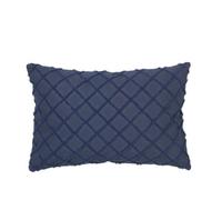 Housses de coussins Broste Copenhagen MAGNE Bleu 40x60 cm