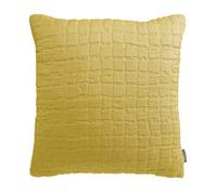 Housses de coussins Vivaraise STONEWASH SWAMI Jaune 45x45 cm