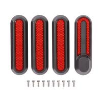 Housses De Décoration Latérale Pour Scooter Xiaomi M365/Pro2 4 Pièces Rouge