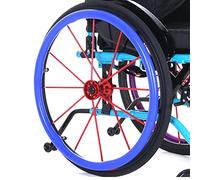 Housses de jante antidérapantes et résistantes à l'usure pour fauteuil roulant, 61 cm, design durable pour une meilleure prise en main et un confort améliorés