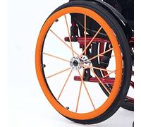 Housses de jante pour fauteuil roulant - Silicone antidérapant, résistant à l'usure pour une meilleure prise en main et une meilleure traction, une meilleure mobilité