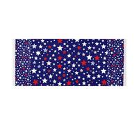 Housses de lave-linge et sèche-linge avec sac latéral anti-poussière pour lave-linge et sèche-linge - Rouge, blanc, bleu - Drapeau américain pour réfrigérateur, machine à laver à rouleaux, four à