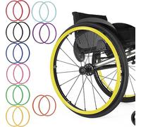 Housses De Main Courante De Fauteuil Roulant, Housses De Protection For Anneau De Poussé Accessoires Pour Fauteuil Roulant, Housse En Silicone Pour Améliorer L'adhérence(4,22 inches)