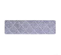 Housses de marches d'escalier d'intérieur en polyester 40 x 20 cm - Design antidérapant pour la sécurité des marches - Sans colle ni dommages aux surfaces du sol (ZS gris)