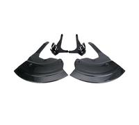Housses De Moto Housse Protection Disque Frein pour S1000RR M1000RR S1000XR 2020-2024 Aileron Moto(ABS Carbone Noir)