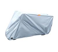 Housses de Moto pour Piaggio MP3 500, Respirant Anti-Poussière Housse Moto Impermeable, Moto Bâche Exterieur Protection Résistant Aux UV Bâche Protection,D Silver