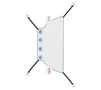 Housses De Pare-Brise - Protection Magnétique 3 Couches Antipoussière | Store Pare-Brise Voiture Pliable,pour Trajets Extérieur Conduite Stationnement Automobile Quotidien Garage