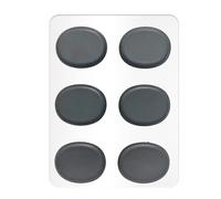 Housses de peau de antidérapantes avec amortisseurs de vibrations, protections de peau de absorbant les chocs pour une expérience de jeu fluide, coussinets d ' amortissement du son