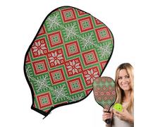 Housses de pickleball pour palettes, housse de pickleball - Couvertures de paie en néoprène Pickleball | Manchon de protection imperméable pour palettes, principalement étui pour le tennis de table