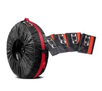 Housses De Pneu De Secours De Voiture, Housses De Pneu De Secours en Polyester 210D, Adaptés Aux Sacs De Rangement De Pneus De 13 à 18 Pouces, Lot De 4 (Diamètre 66 cm/26 Pouces)
