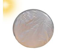Housses de pneus de camping-car, imperméable et résistant aux UV, protection de roue robuste, ajustement élastique sécurisé, construction en vinyle toutes saisons, pour extérieur, été, voyage, camion