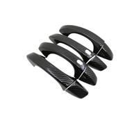 Housses de poignée de porte de voiture de rechange pour VW MK7 pour Golf 7 2012-2021 - Accessoires de protection contre les rayures - Poignée de porte chromée (F 4 poignées 2 boutons) (F 4 poignées 2