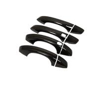 Housses de poignée de porte de voiture de rechange pour VW MK7 pour Golf 7 2012-2021 - Accessoires de protection contre les rayures - Poignée de porte chromée (F 4 poignées, 2 boutons) (E 4 poignées