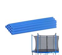 Housses De Poteaux En Mousse Pour Trampoline - Manchons Universels Bleus De 15,7 Pouces | Remplacement De Protection De Poteau De Sécurité Pour Trampolines De 6/8/10/12/14/16 Pieds, Rembourrage Imperm