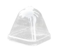 Housses de pots de , cloche de serre transparente, mini couvercle de pot de culture, hydratant, protection contre la pluie, semences, culture, serre, jardin