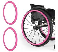 Housses De Poussée En Silicone For Fauteuils Roulants, Antidérapantes Et Résistantes À L'usure, Améliorent L'adhérence Et La Traction Adaptées Aux Roues Arrière Des Fauteuils Roulants