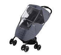 Housses de poussette d'hiver pour poussette bébé - Protection contre les intempéries - Respirantes et coupe-vent - Coton multicolore - Ajustement universel