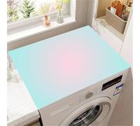 Housses De Protection AntidéRapantes pour Laveuse Et SéCheuse,Lignes GéOméTriques DéGradéEs,Housse Anti-PoussièRe pour Machine à Laver,Tapis De DiatoméEs pour Cuisine Buanderie (Color 3,60 x60 cm)