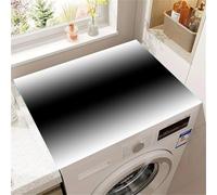 Housses De Protection AntidéRapantes pour Laveuse Et SéCheuse,Lignes GéOméTriques DéGradéEs,Housse Anti-PoussièRe pour Machine à Laver,Tapis De DiatoméEs pour Cuisine Buanderie (Color 2,60 x60 cm)