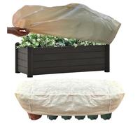 Housses de Protection Contre Le Gel pour | 2 Pièces Protection Hivernale Rectangulaire pour | Accessoires pour Jardinières Neige Extérieur Froid | Contre Le